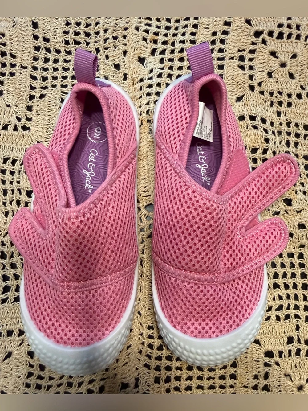 Cat & Jack Pink Water Shoes- Size 9